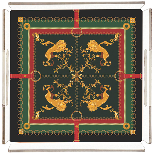 PLEKSİ TEPSİ 25X25 CM